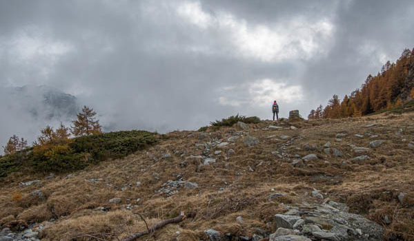 Autunno – salita ai Laghi Estoul